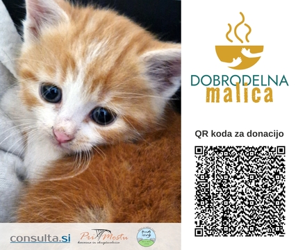 Dobrodelna malica _QR koda